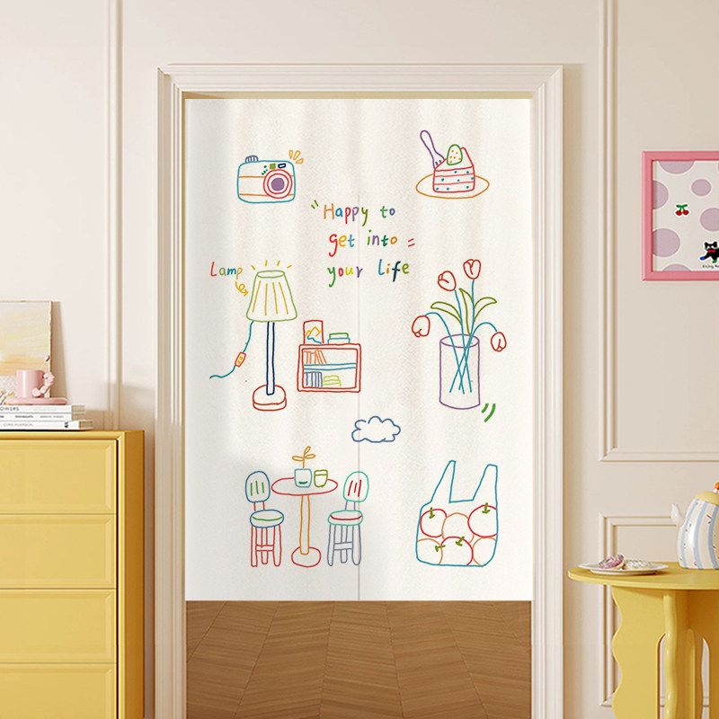 VIKAMA Japanischer farbiger ha – Noren Curtain Doorway Bewertung und Preis