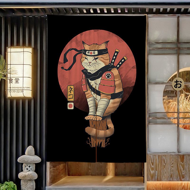 VIKAMA Cartoon Ramen Katze Nor – Noren Curtain Doorway Bewertung und Preis